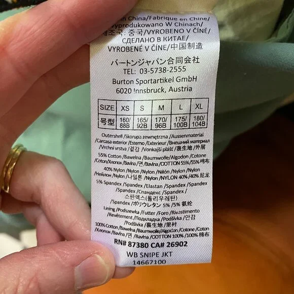 Burton Snipe Spring Jacket - Picture 4 of 6